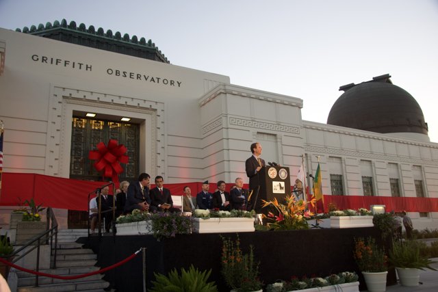 President Obama Opens Griffith Observatory