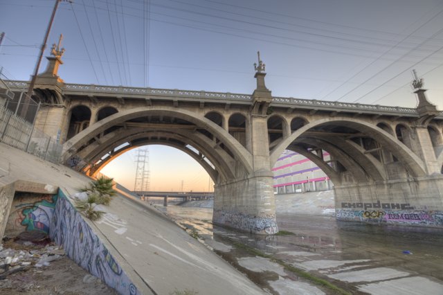 Graffiti Bridge over LA River