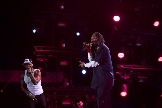Snoop Dogg and 50 Cent Perform at Coachella Concert