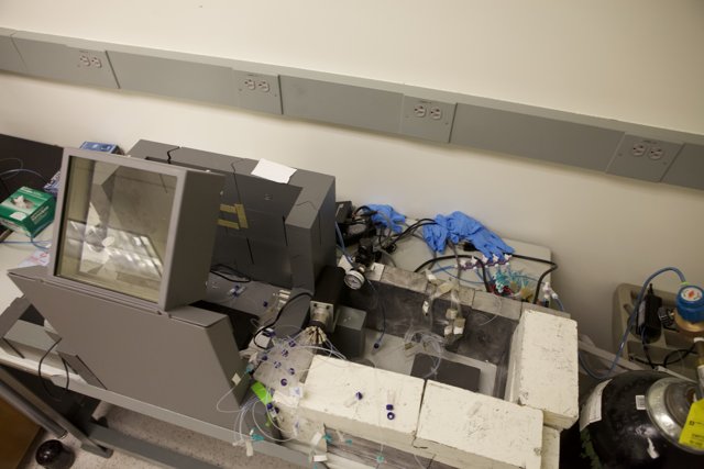 Cutting-Edge Computer System in a Laboratory