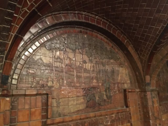 Subway Crypt Arch Mural