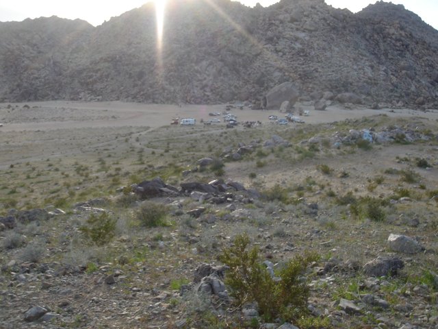 Majestic Mountain in Desert Wilderness