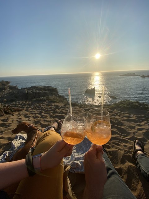 A Toast to the Sunset