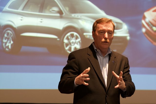 The Man in the Suit: Delivering a Dynamic Presentation on GM's Latest Vehicle