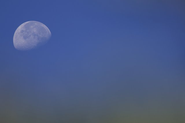 Lunar Serenity: Carmel Valley Night Sky