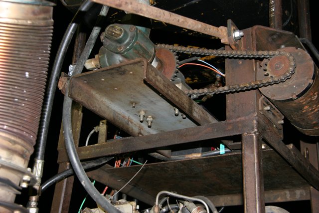 Rusty Machine with a Chain