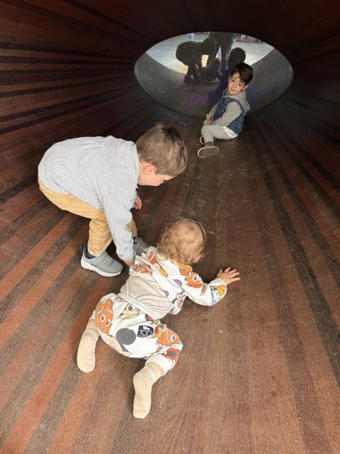 Tunnel Playtime at the Academy