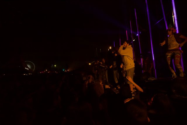 Coachella Stage Lights up the Night