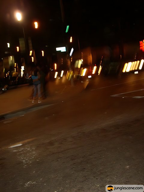 Nighttime Urban Blur