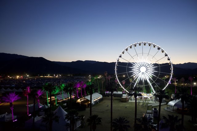 Ferris Wheel Magic at Coachella