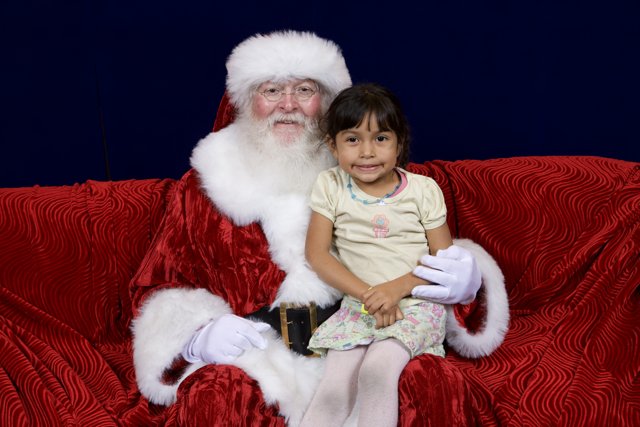 A Sweet Moment with Santa