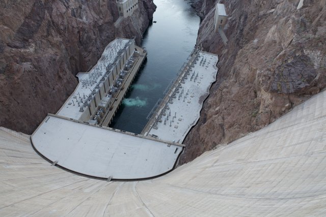 Overlooking the Magnificent Hoover Dam