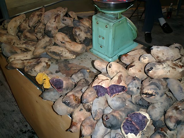 A Heap of Potatoes at the Butcher Shop