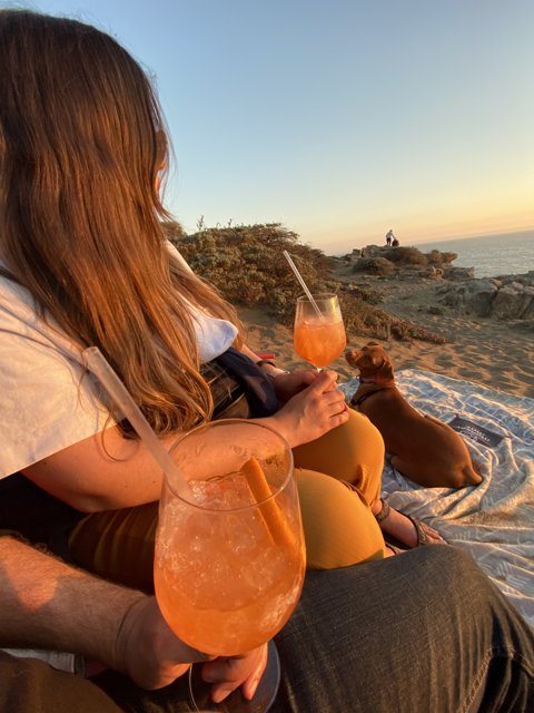 A Romantic Evening by the Jenner Beach