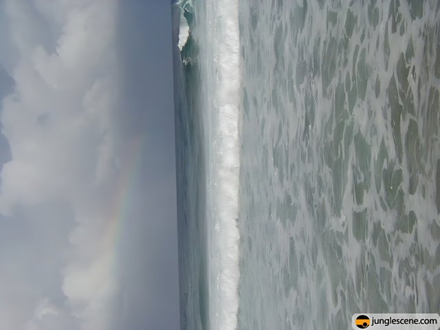 Rainbow over the Pacific