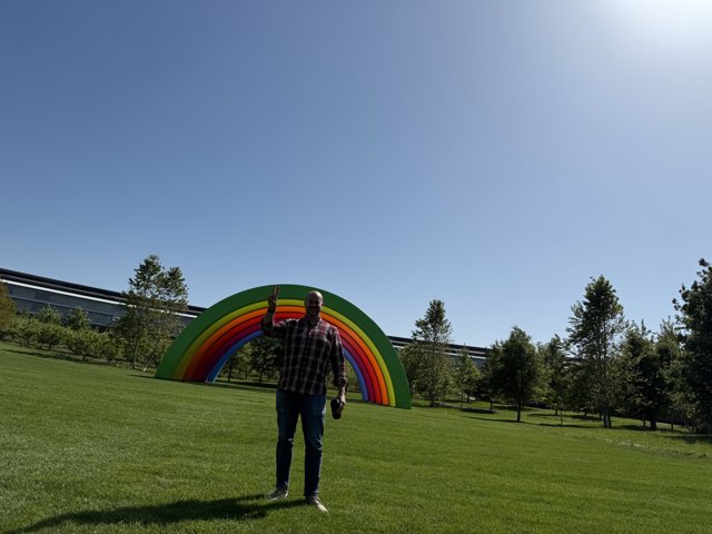 Vibrant Vibes at Apple Park
