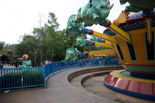 Roaring Adventures: Thrilling Dinosaur Ride at Disneyland