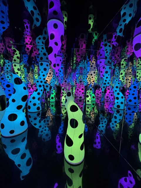 Urban Art Illumination - The Polka Pattern Delight