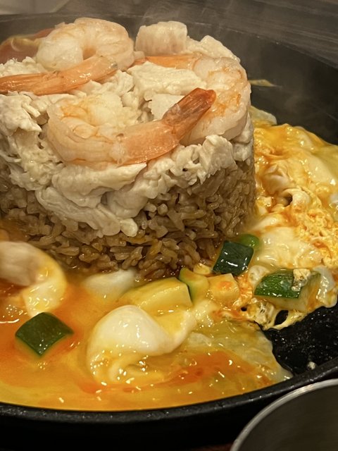 Delicious Shrimp and Veggie Rice