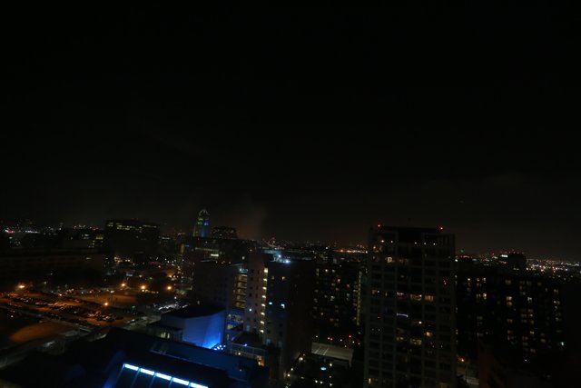 A Nighttime Metropolis