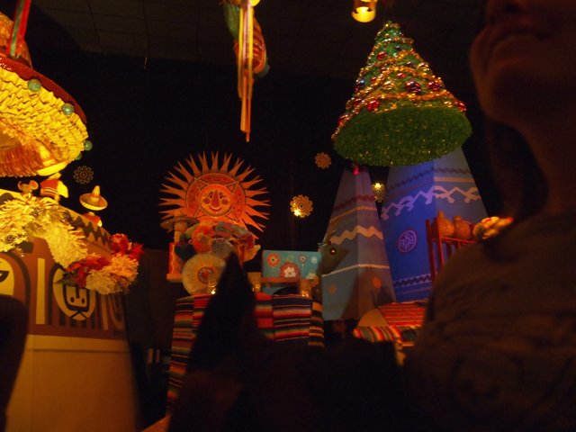 Festive Decorations in the Dark
