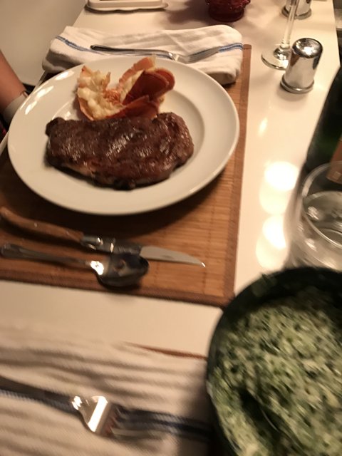 Decadent Steak Dinner