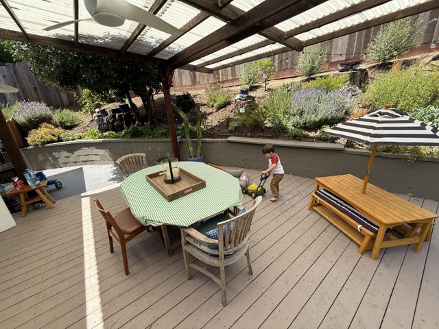 Summer Serenity on the Patio