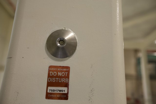 Do Not Disturb Metal Sign
