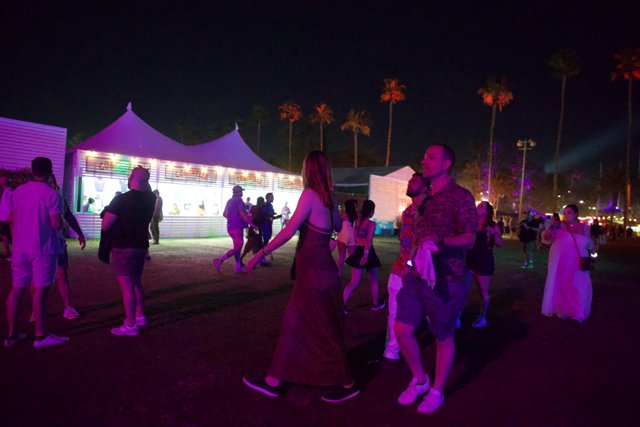 Nighttime Revelries at Coachella 2024