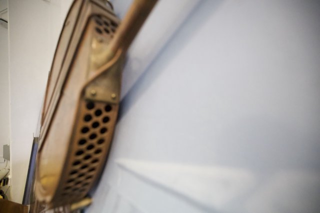 Vintage Rotary Telephone in Soft Focus