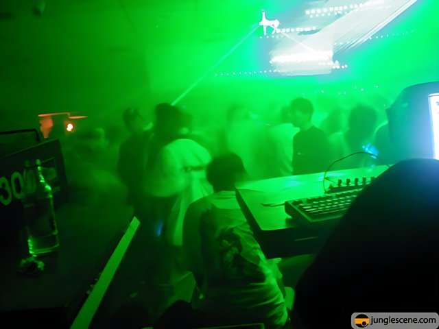 Green Light on the Nightclub Crowd