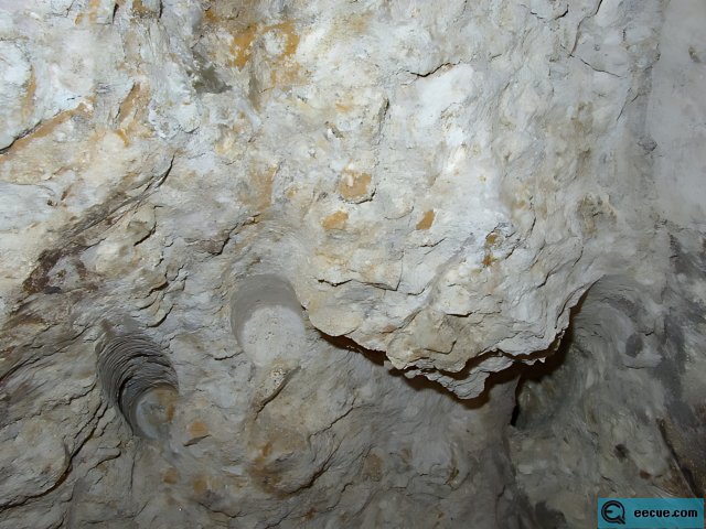 Nature's Sculpture in a Limestone Cave