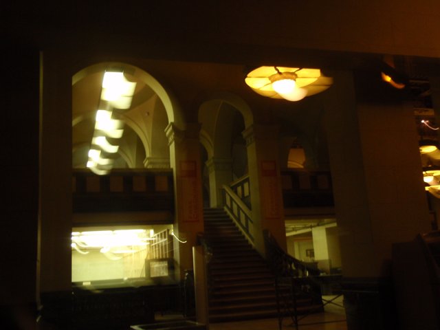 Illuminated Stairway