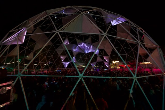 Illuminated Dome at Coachella