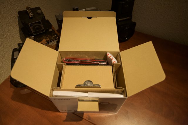 Unboxing the Canon 5D Mark II Camera