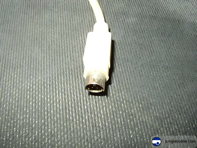 White USB Cable with Adapter Plug