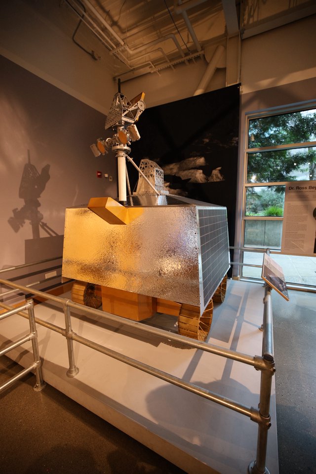 Satellite Replica Model on Display at Science Center