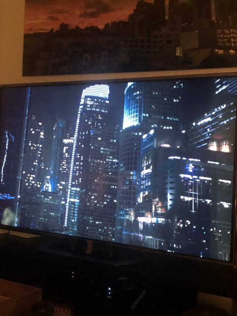 Cityscape on the Screen