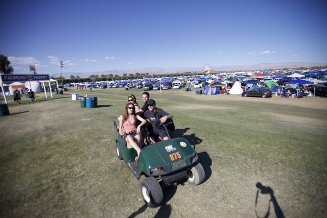 Golf Cart Adventures at Coachella