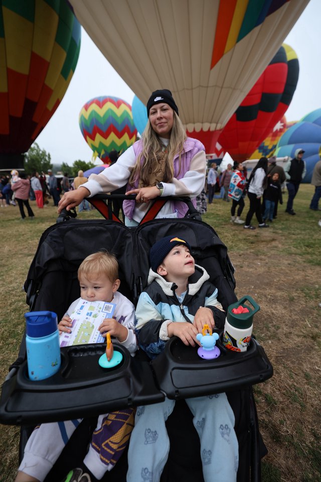 Family Wonder at Sonoma Hot Air Balloon Festival