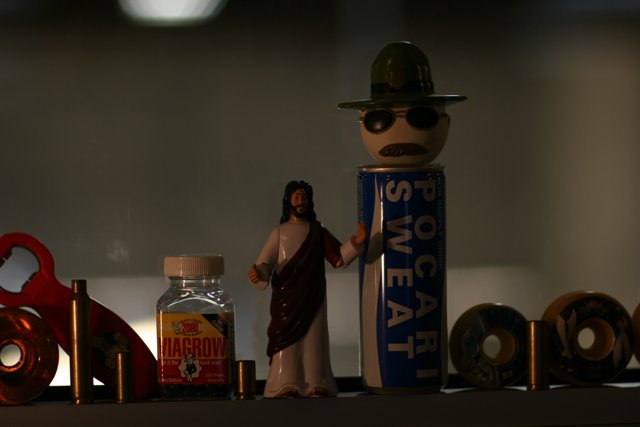 Jesus and Pills on the Shelf