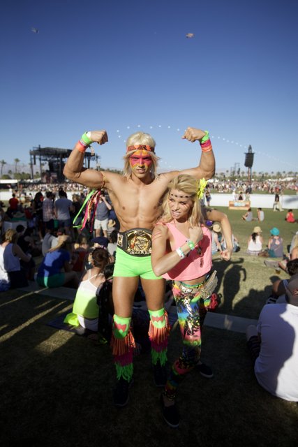 Colorful Costumes at Coachella Fest