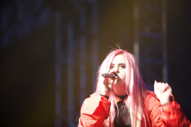The Pink-Haired Songstress