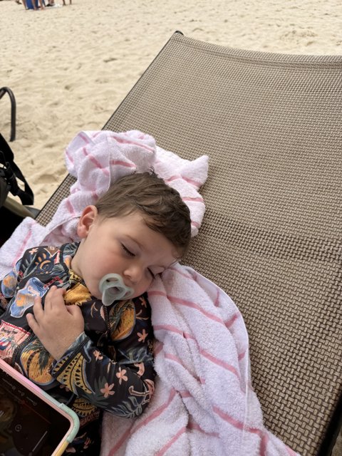 Serene Slumber on Waikiki Beach
