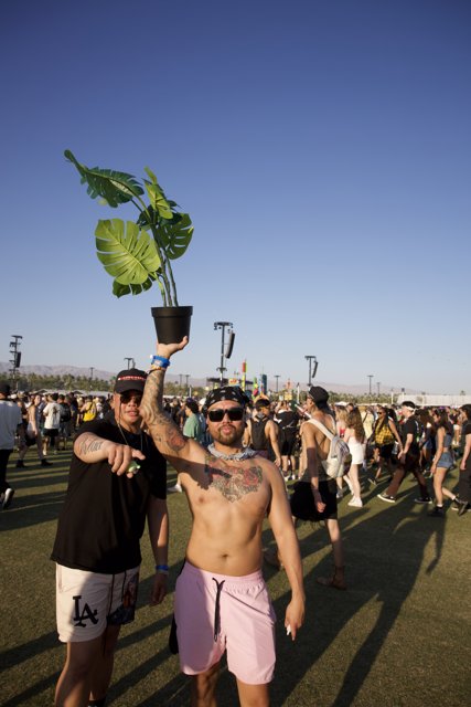 Botanical Beats: A Unique Moment at Coachella 2024