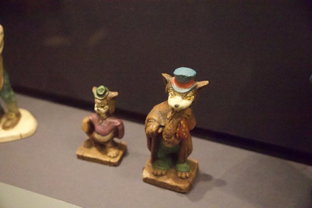 Treasures of Miniature Artistry: Figurines Display