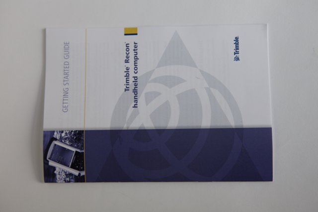 Blue and White Booklet for Business Advertising
