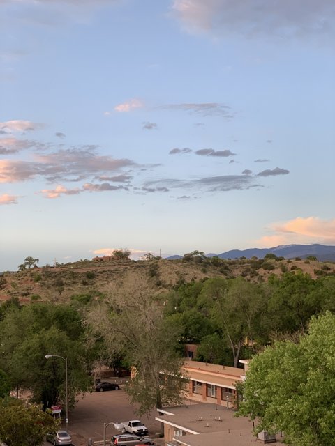 Elevated View of Santa Fe