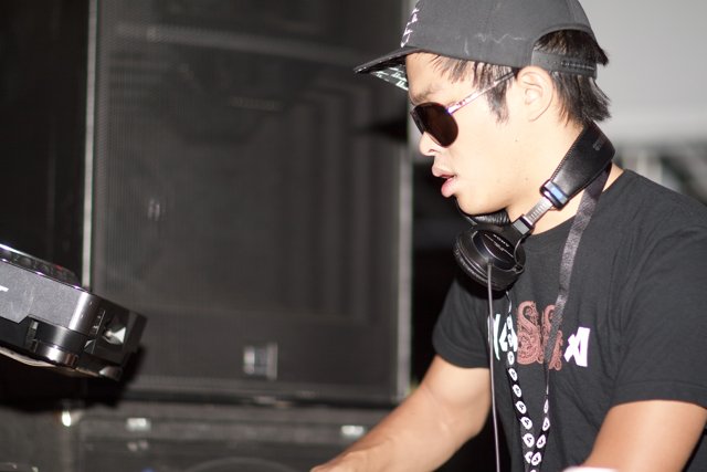 DJ in Black Shirt
