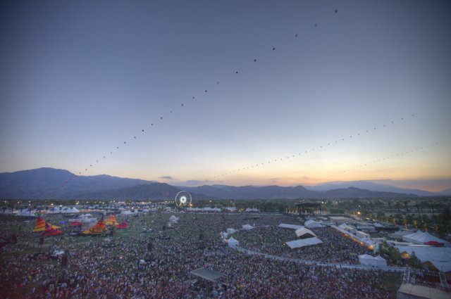 Electrifying Crowd at Coachella